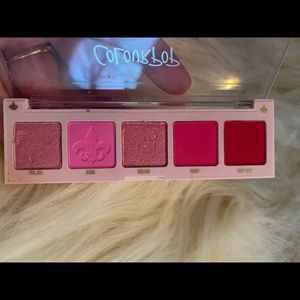 Used Colourpop eyeshadow palette too haute